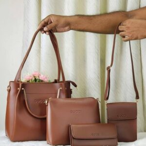 4 piece combo bag-Chocolate